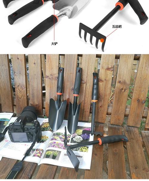 园艺工具种花工具家用养花铲子铁锹种植工具小铁铲子种菜赶海套装